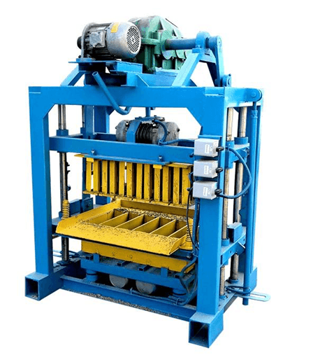 Manual feeding Block Machine